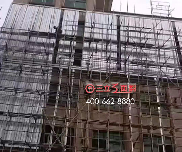 如何安裝戶外商鋪門頭三面翻招牌廣告牌？